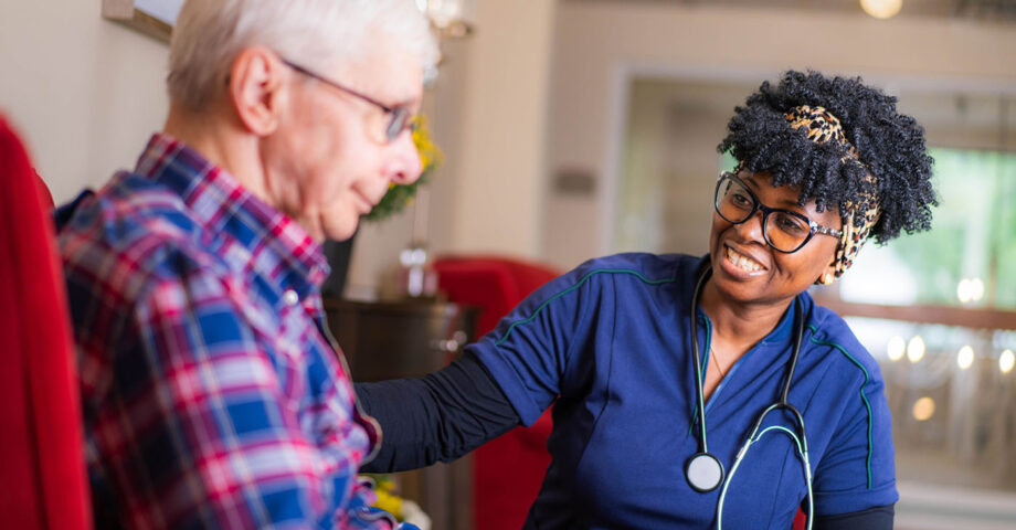 Potomac Place nurse and resident