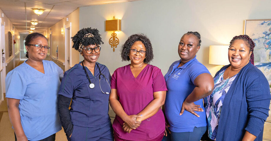 Potomac Place nursing team